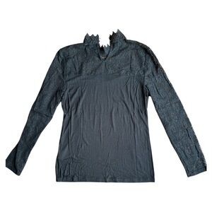 Inc. Elegant Black Lace Women's Top